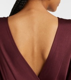 Aya Muse Anara ruched maxi dress