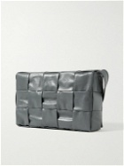 Bottega Veneta - Cassette Intrecciato Leather Messenger Bag