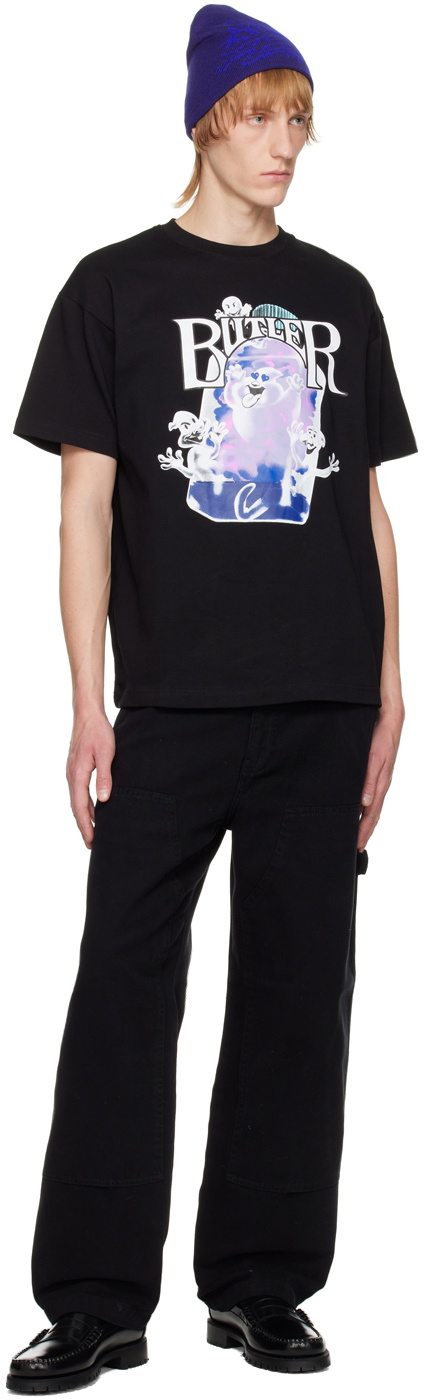 BUTLER SVC SSENSE Exclusive Black Boo Lean T-Shirt