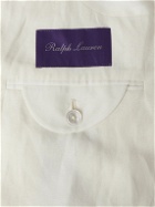 Ralph Lauren Purple label - Kent Silk and Linen-Blend Blazer - Neutrals