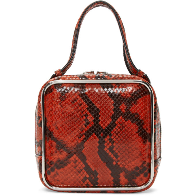 Alexander Wang Red Snake Halo Bag