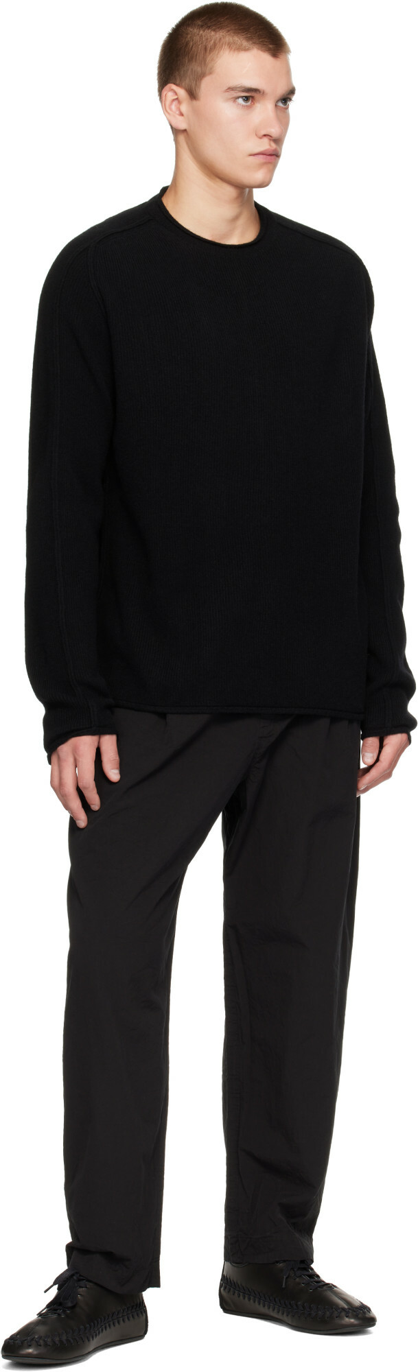 CASEY CASEY Black Basil Trousers