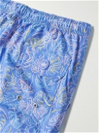 Peter Millar - Monstera Magic Straight-Leg Long-Length Printed Swim Shorts - Blue