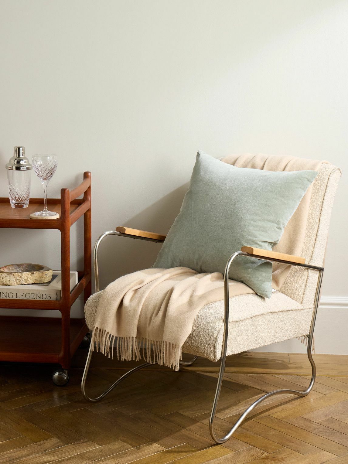 Soho Home - Maria Fringed Baby Alpaca Throw