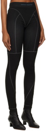 Heron Preston Black Seamless Leggings