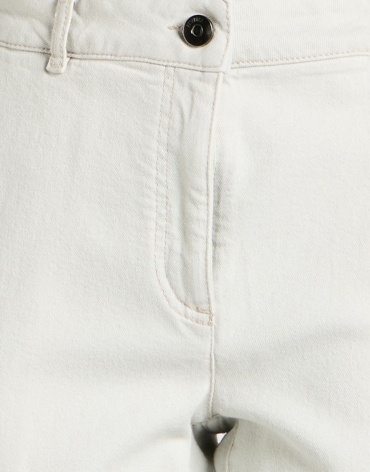 Peserico Womens Jeans in Off white