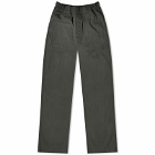MHL by Margaret Howell Men's Zip Pocket Jogger Pant in Worn Green