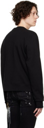 AMIRI Black Cotton Sweatshirt