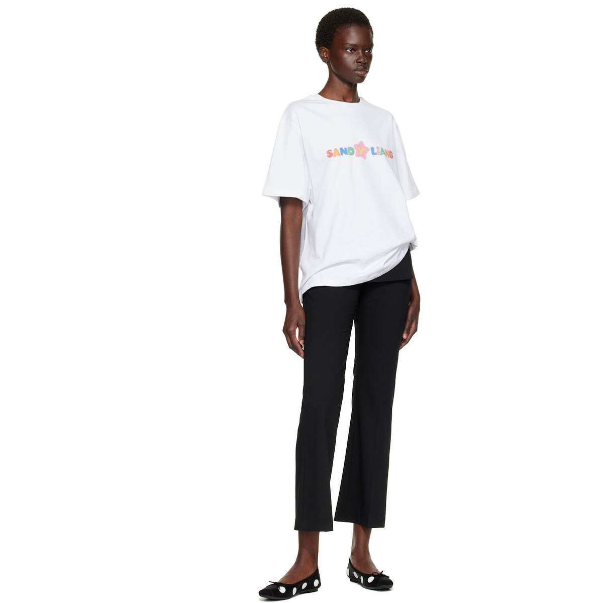 Sandy Liang White Toy T-shirt