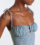 Montce Petal floral maxi dress