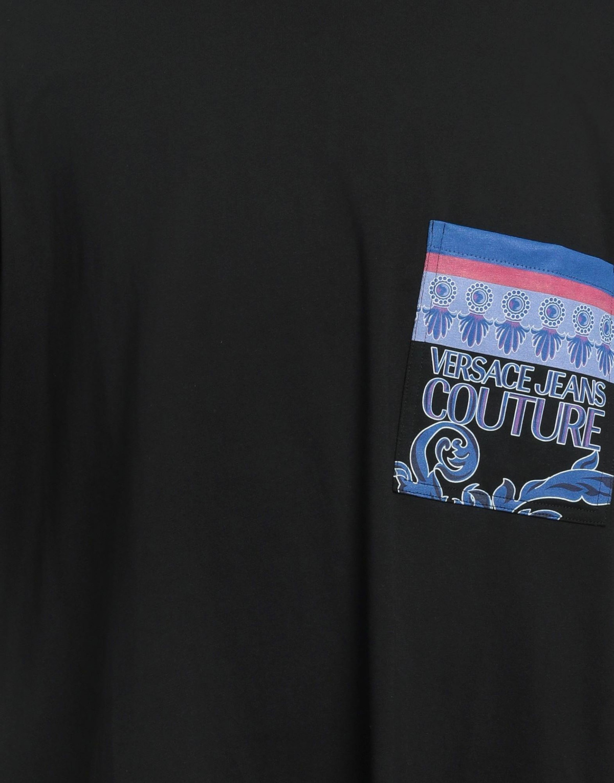 Versace Jeans Couture Mens T-shirt in Black
