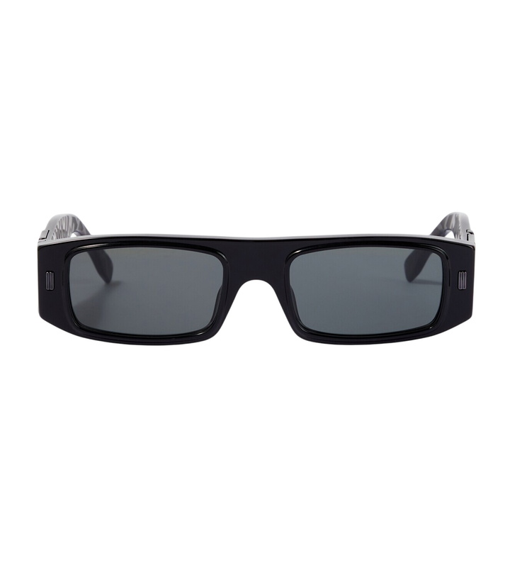 Photo: Fendi FF Squared rectangular sunglasses