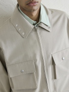 Auralee - Wool-Canvas Blouson Jacket - Neutrals