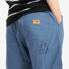 Service Works Men's Poplin Printed Chef Shorts in Slate
