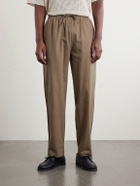 Kardo - Roy Straight-Leg Cotton Trousers - Green