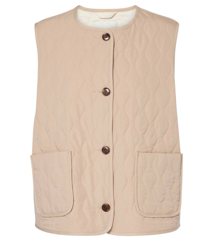 Photo: Varley Karla quilted twill vest