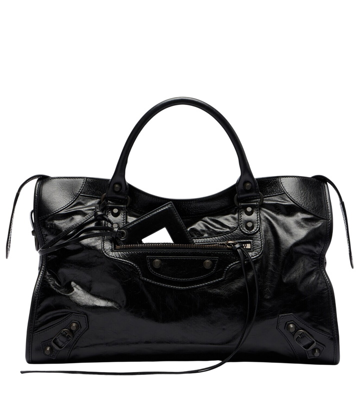 Photo: Balenciaga Le City Medium leather top-handle bag