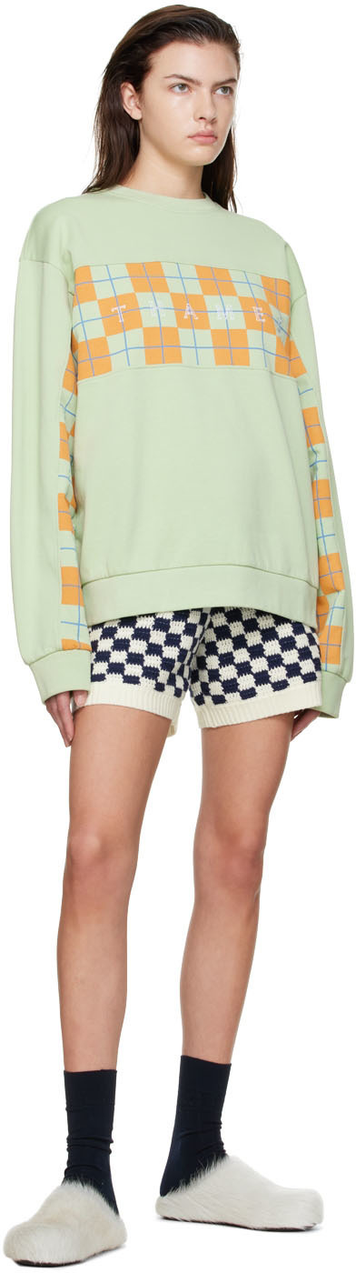 Thames MMXX Green Letters Sweatshirt