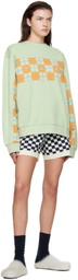 Thames MMXX Green Letters Sweatshirt