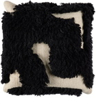 Mush Studios Black & Off-White 'The Wooly' Cushion