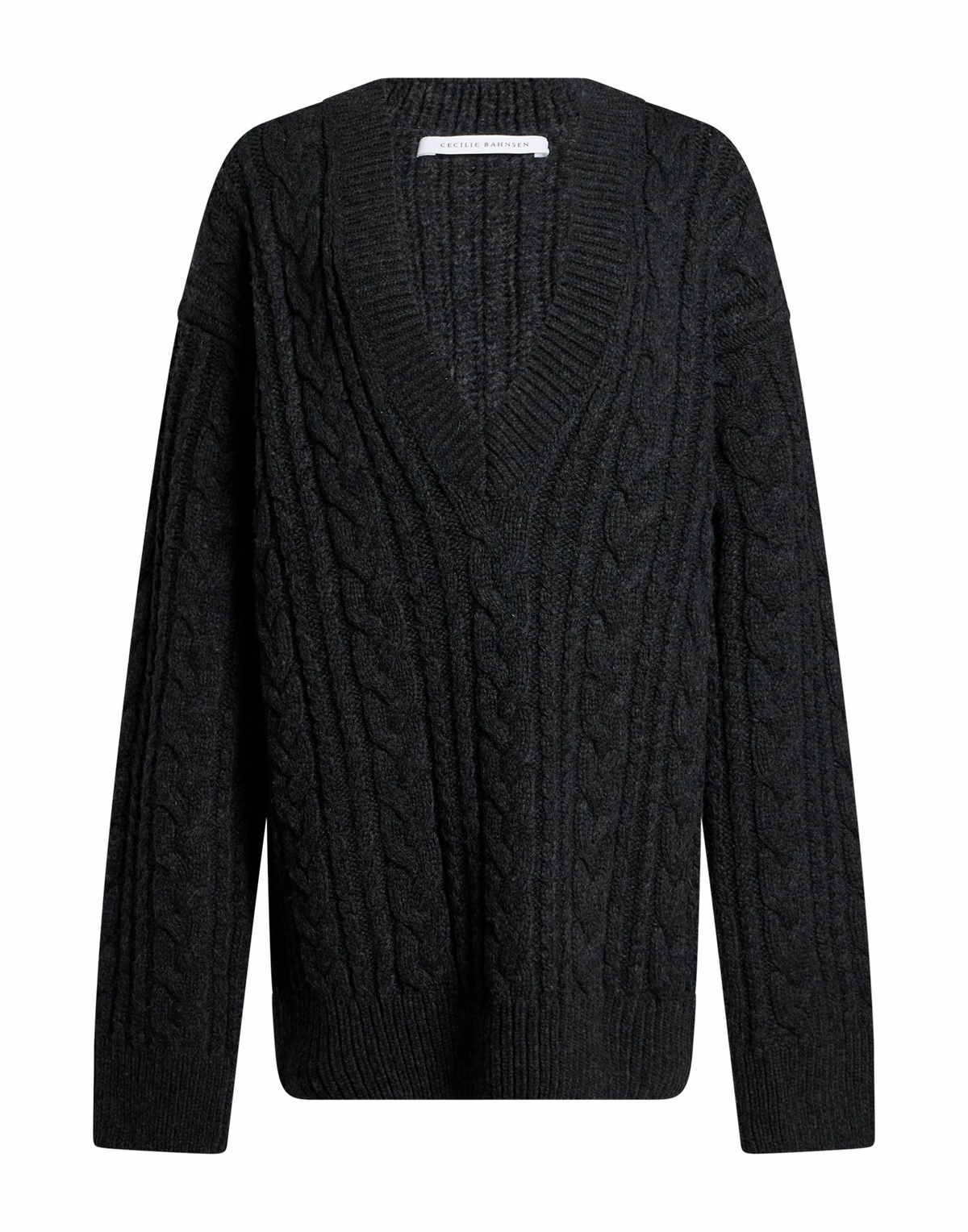 Cecilie Bahnsen Womens Sweater Charcoal
