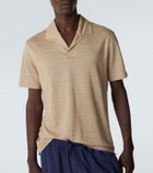 Zegna Linen polo shirt