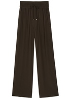Joseph Dee Wide-leg Crepe Trousers Brown