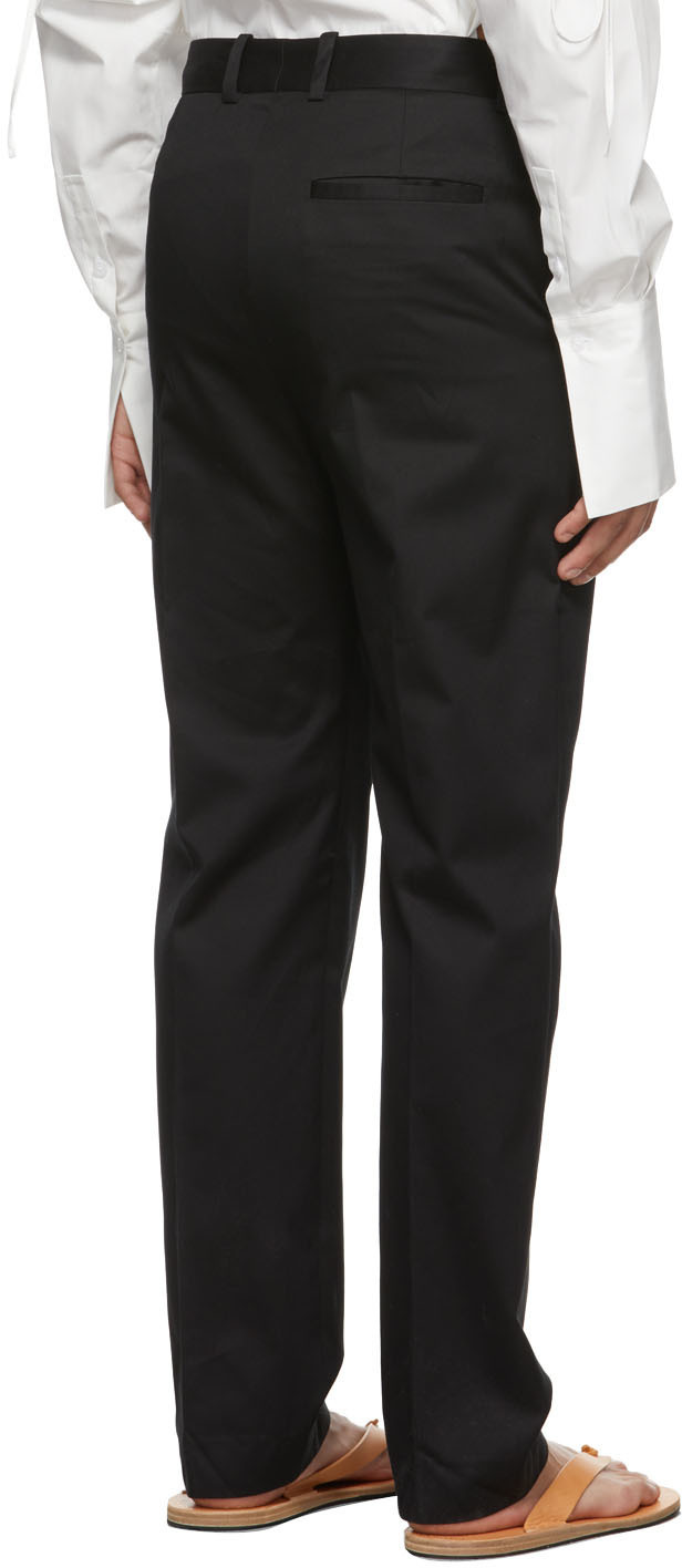 Carlota Barrera Black Slim Trousers