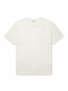 Etro - Logo-Embroidered Paisley-Print Cotton-Jersey T-Shirt - White
