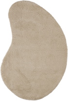ferm LIVING Off-White Small Forma Wool Rug
