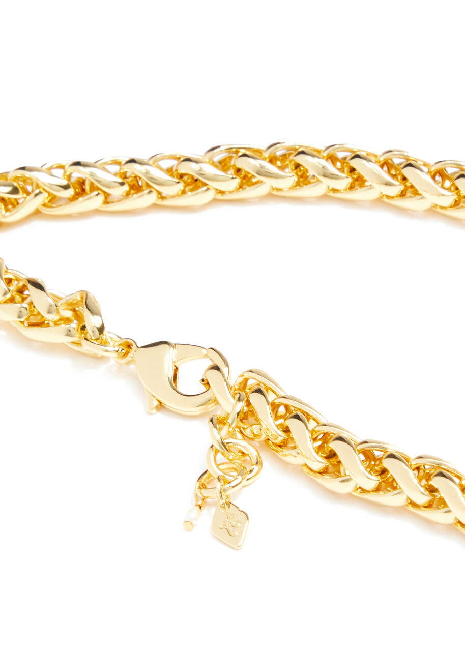 Anni LU Liquid Gold Gold-plated Chain Necklace - One Size
