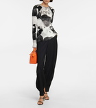 Loewe Printed velvet top