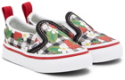 Vans Baby Multicolor Strawberry Gingham Slip-On V Sneakers