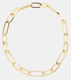 Bucherer Fine Jewellery Link 18kt gold necklace with diamonds