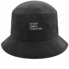WTAPS Men's Bucket Hat 01 in Charcoal