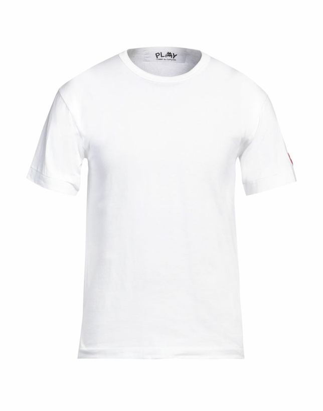 Photo: Comme Des Garçons Play Mens T-shirt in White