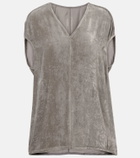 Rick Owens Floating velvet top