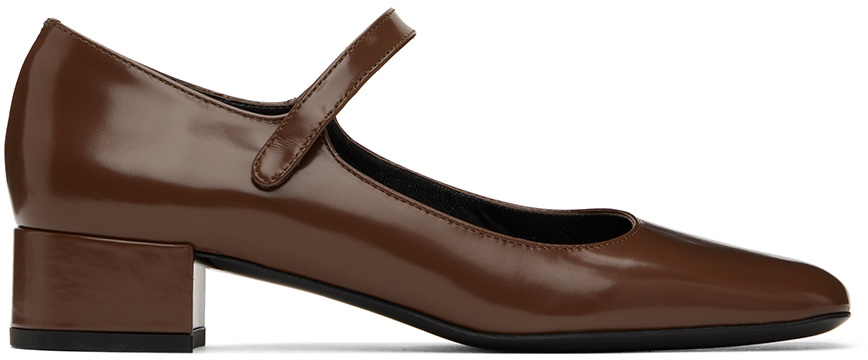 BY FAR Brown Ginny Loafers By Far