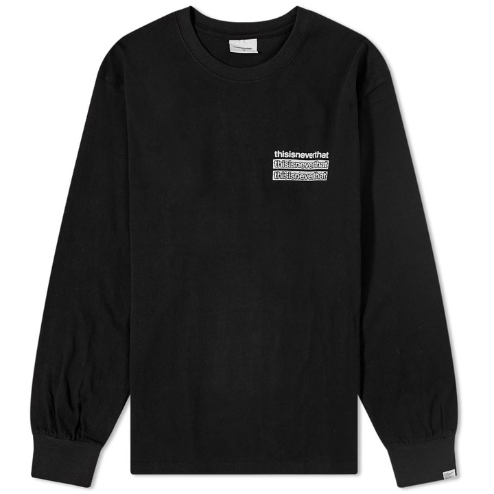 Photo: thisisneverthat Long Sleeve Repeat Logo Tee