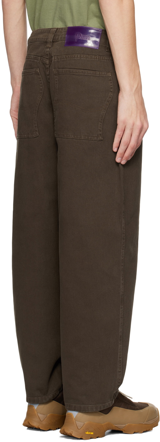 Dime Brown Baggy Jeans Dime