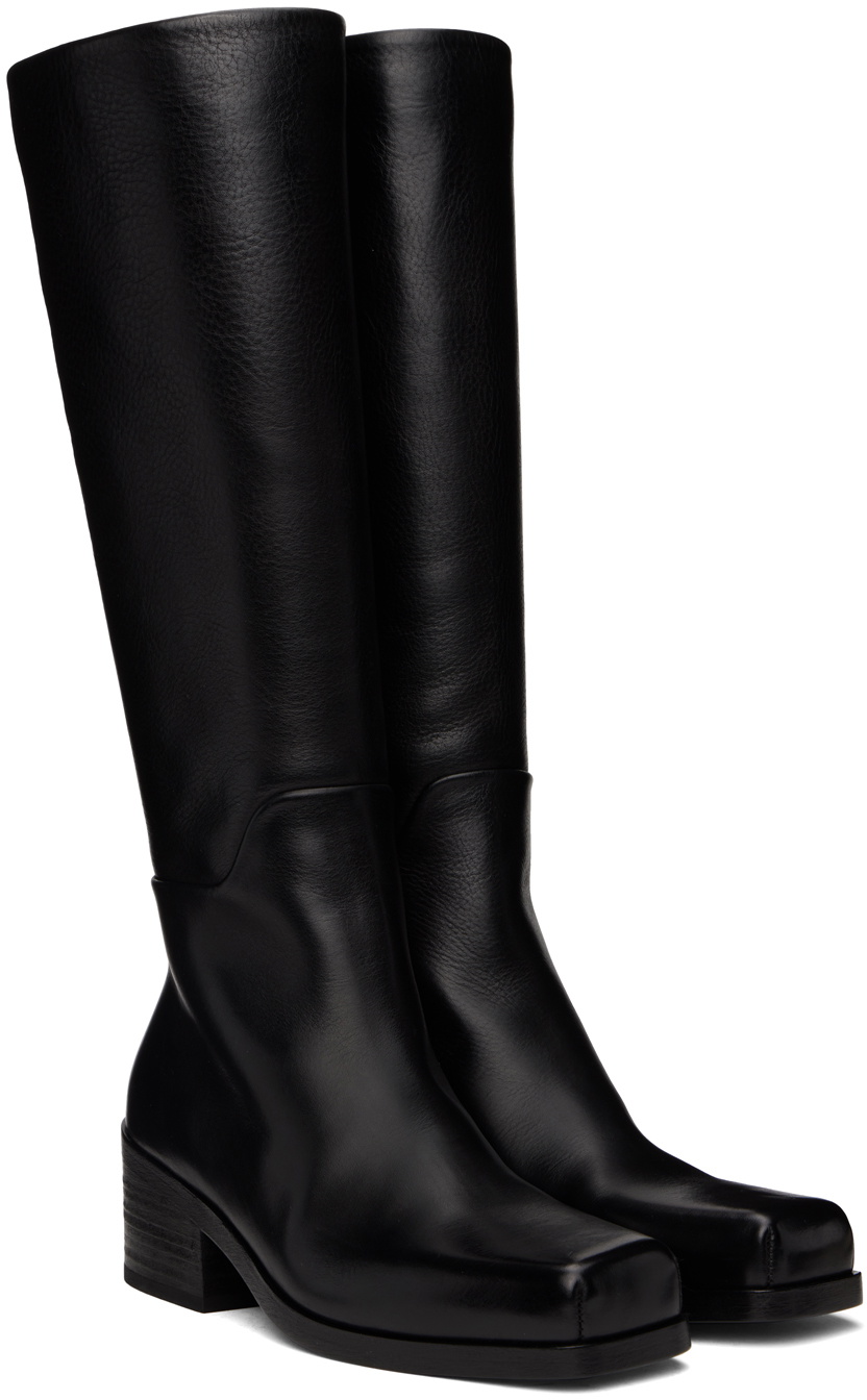 Marsèll Black Cassello Tall Boots