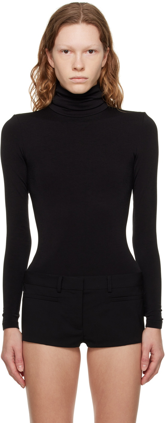 Wolford Black Colorado String Bodysuit Wolford