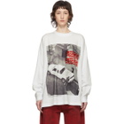 Some Ware White Personal Space New Body Long Sleeve T-Shirt