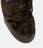 Moon Boot Icon faux fur-trimmed snow boots