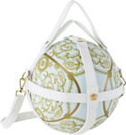 Versace White & Gold Spalding Edition Basketball