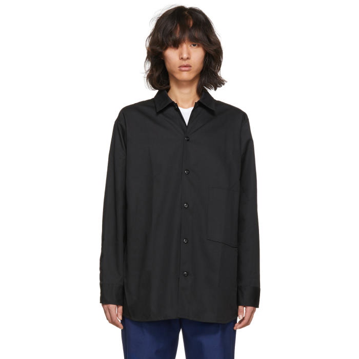 Photo: Acne Studios Black Lowis Shirt