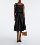 Prada Small leopard-print calf hair crossbody bag