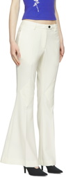 Kijun Off-White Diamond Trousers