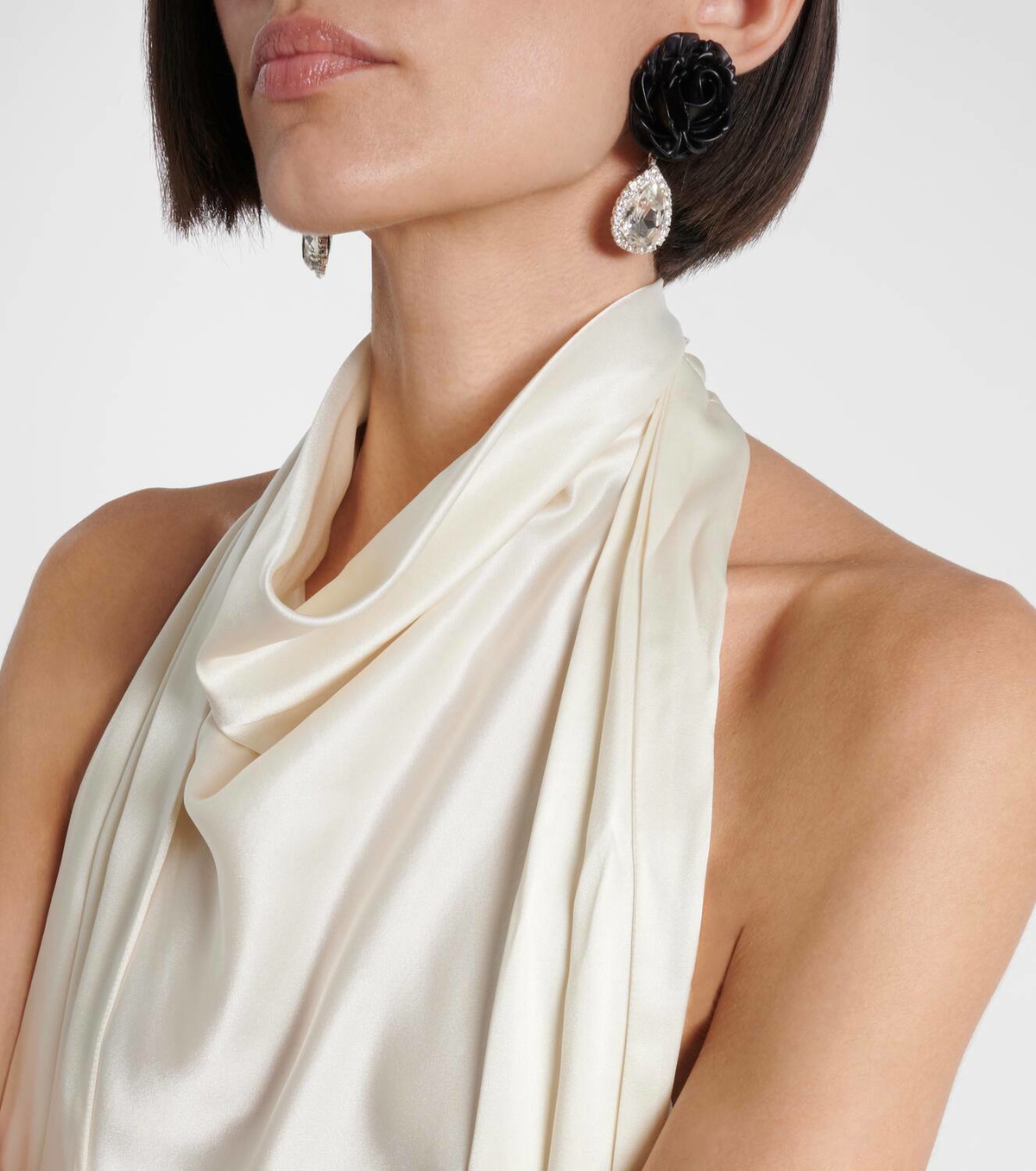 Nina Ricci Scarf-detail top