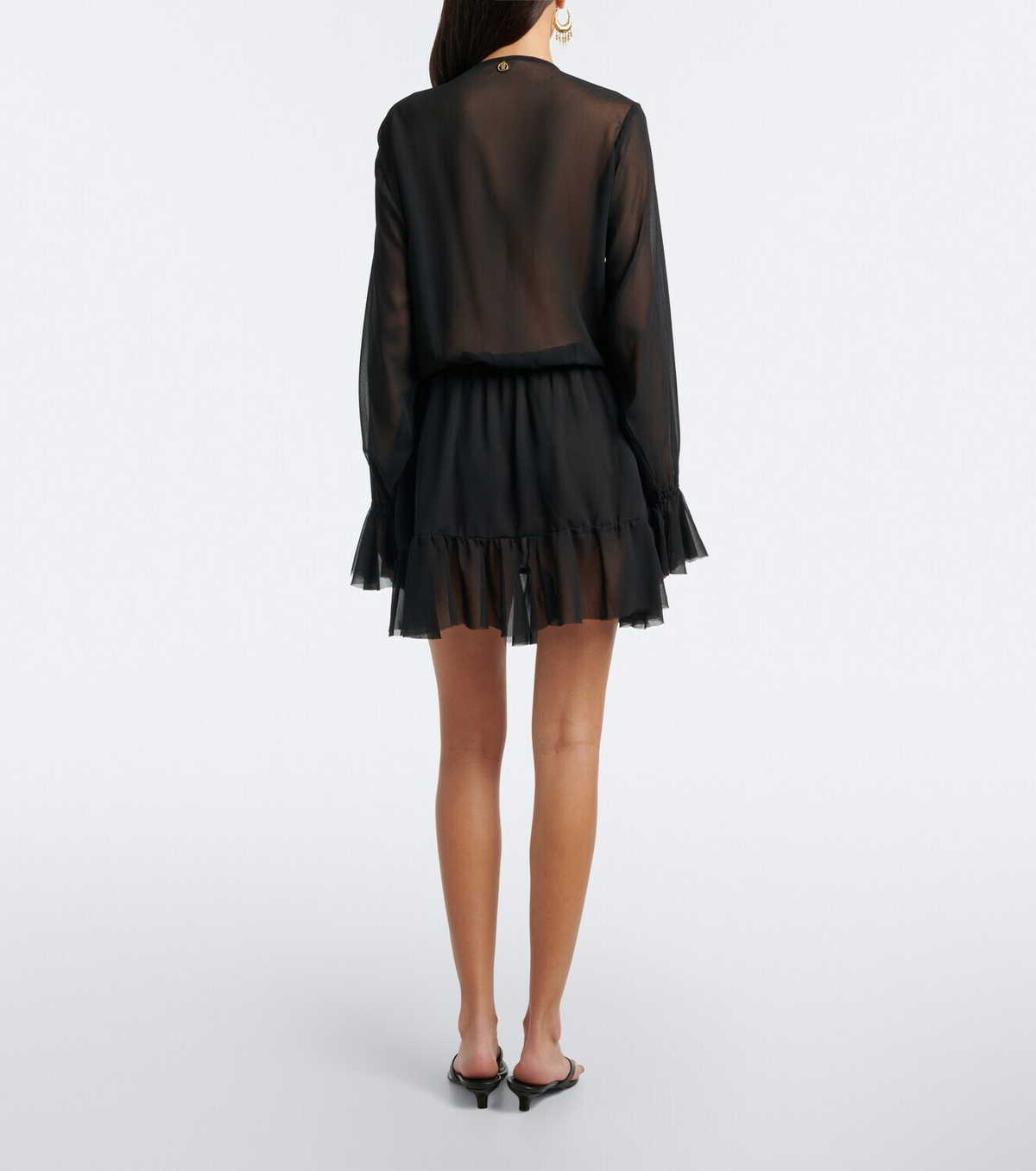 Bananhot Bellen ruffled minidress